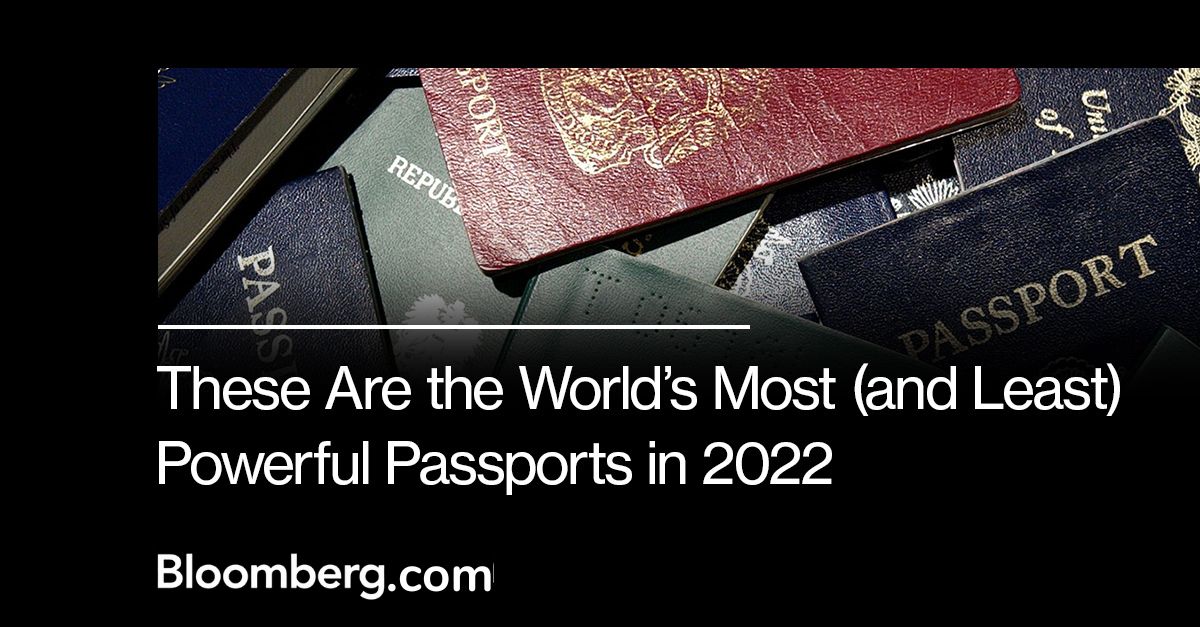 These are the world's most powerful passports for 2022