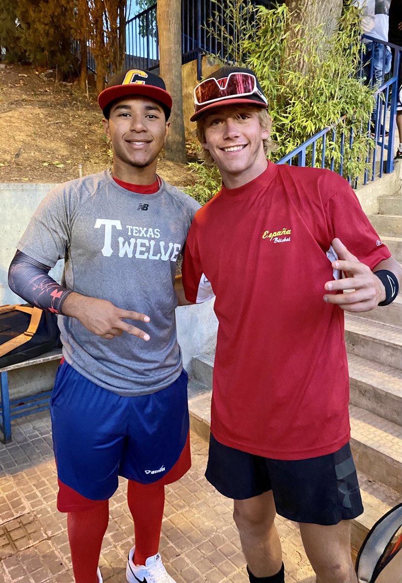 daltoncordray21's tweet photo. “Baseball is a universal language. Catch the ball, throw the ball, hit the ball. Barcelona you’ve been good!
#EspañaBéisbol #GoodwillGames #MVP
@TwelveBaseball @TwelveRecruits @ConsolBaseball https://t.co/gXaVOiY4HU