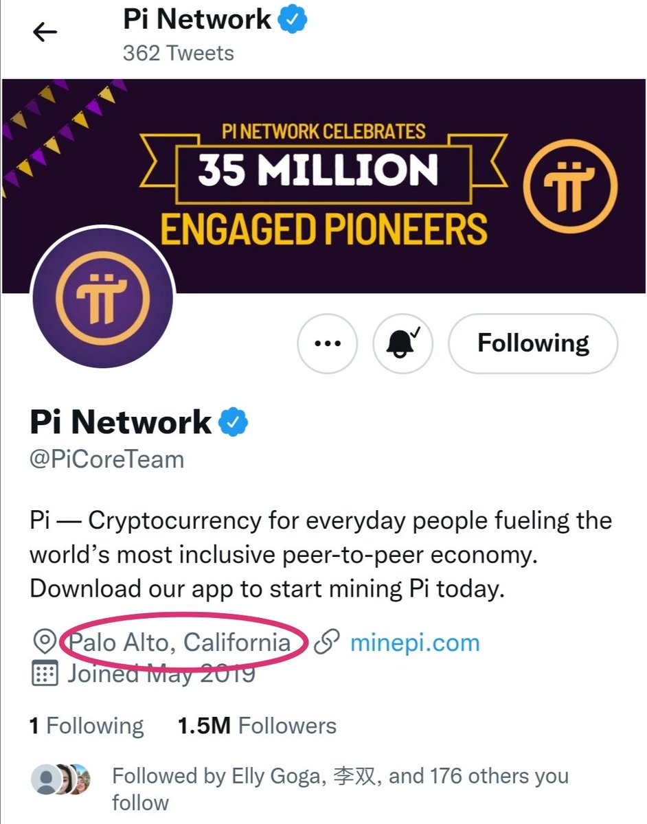 Fact: ‼️ Did you know that Pi Network Company is a Silicon Valley tech  Startup, it belongs as well to the Top Biggest Companies in the world like  Apple, Ebay, Tesla, Google