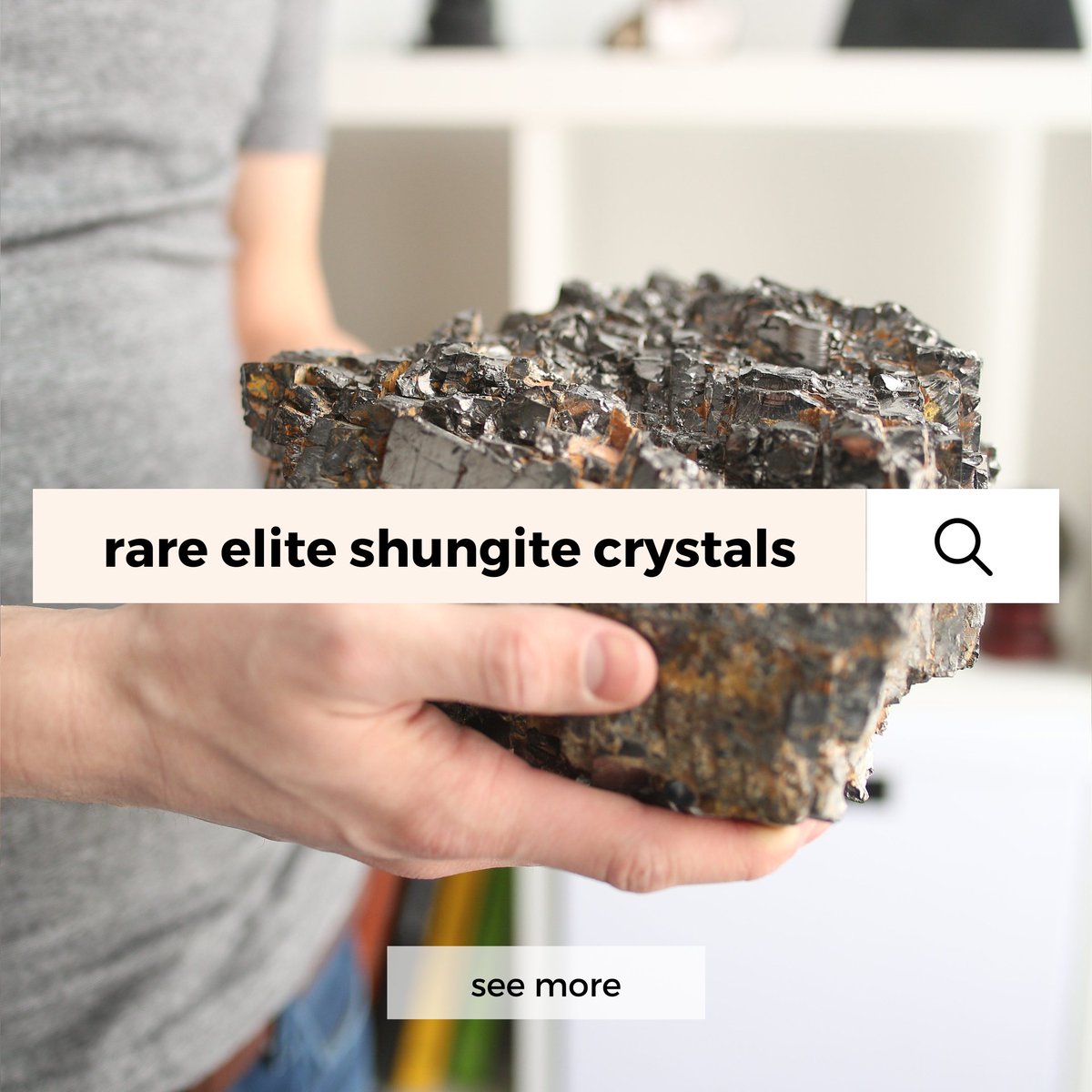 Karelianshungit's tweet photo. Elite Shungite Crystal Treasury ✨

We've restocked our elite shungite rare crystals collection, shiny, noble &amp; hand-picked rarities.
Follow the link in bio and choose your perfect crystal piece. 🙌

#eliteshungite #rawcrystals #mineralspecimen #shungite #KarelianHeritage https://t.co/HPIZ6ZRZ5R