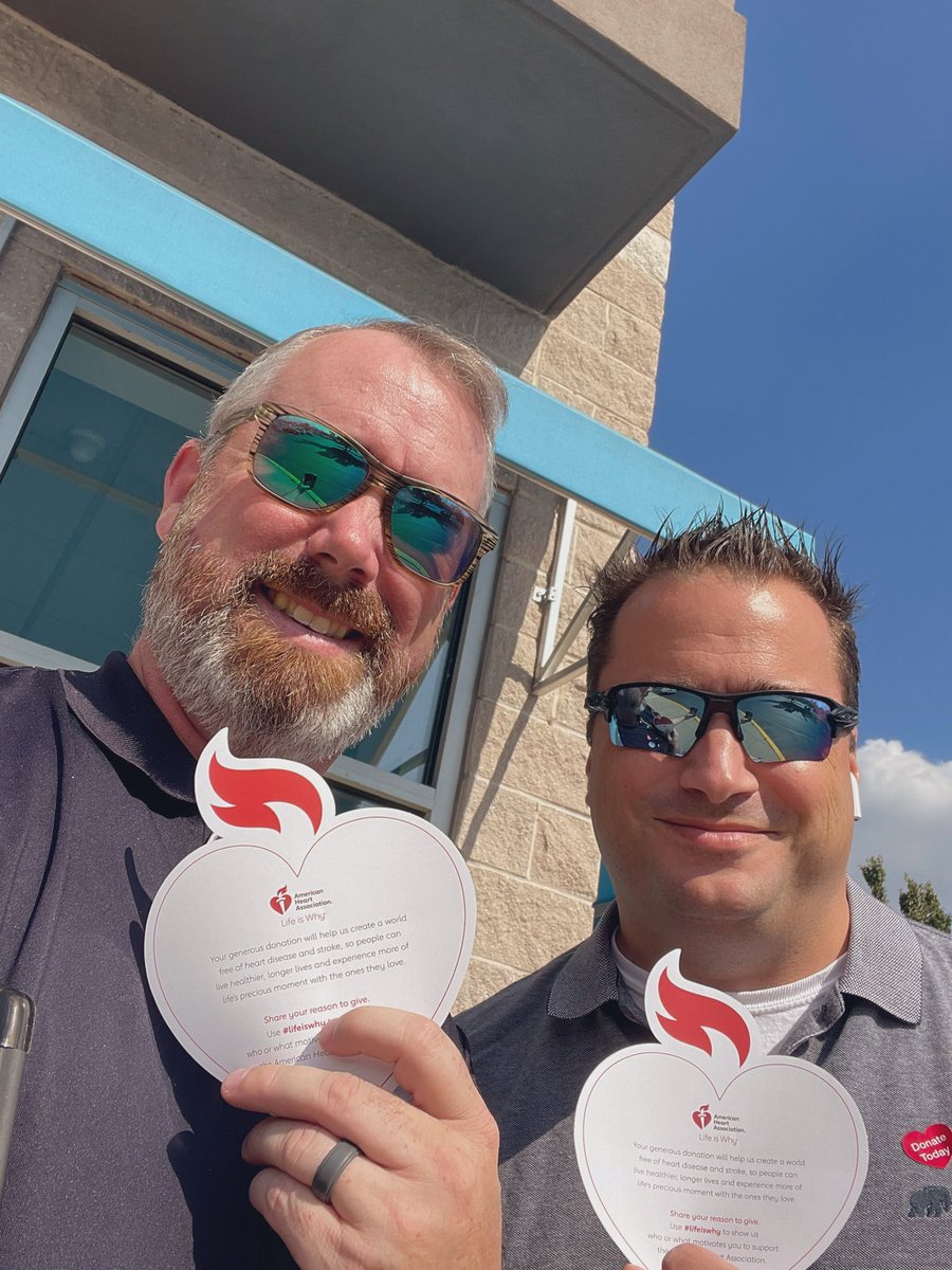 Great day visiting @Life_at_TWE locations with <a href="/ChrisMassanova/">Chris Massanova</a> and supporting <a href="/American_Heart/">American Heart Association</a>! Great looking stores providing Great Customer Experiences!