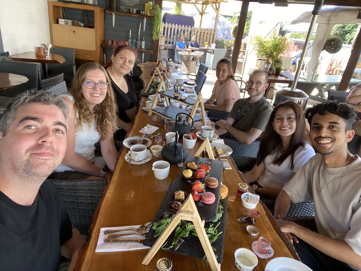 KavitaGadar's tweet photo. Lab tea party #DevonVsCornwall https://t.co/VxvicJgBN7