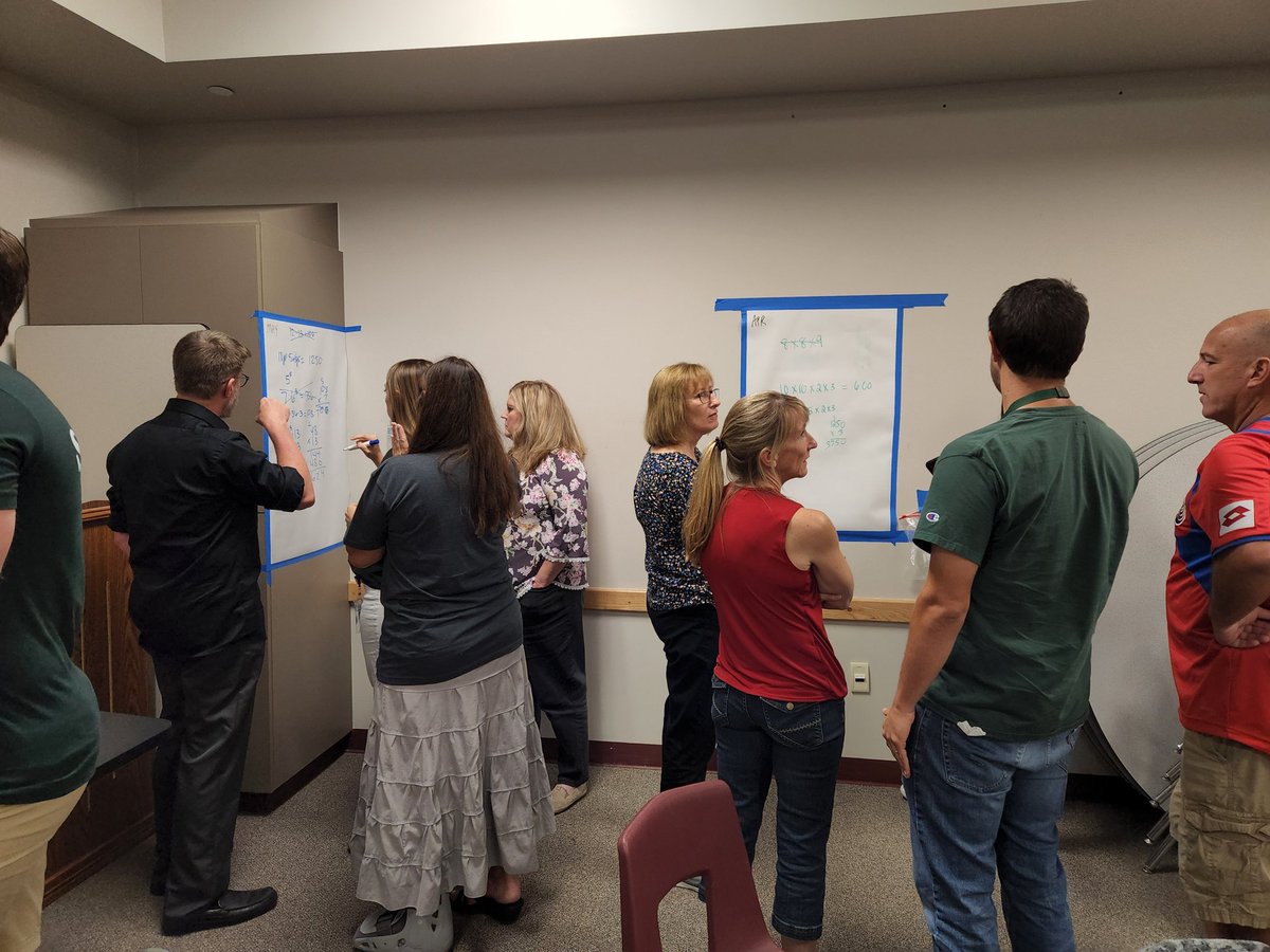 MASmith13's tweet photo. #1lisd @pgliljedahl @LISDSecMath @LeanderISD #thinkingclassroom #split25 MS Math teachers experiencing #VNPS #KnowledgeMobility https://t.co/KO3b6wiDVX