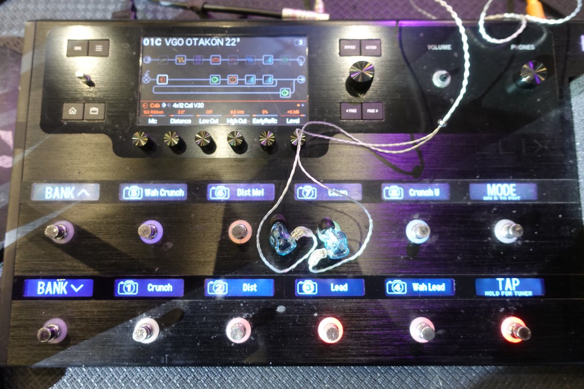 Masatoitoh's tweet image. ワシントンDCでの犬夜叉、夜叉姫、ハイキュー!!、僕のヒーローアカデミアのコンサートには３種類のIEMを持って行ったんですが、今回は@AMARA_INTERFACEさんの低音調節用EQ付のカスタムIEMを使いました。
いつも万全の環境で演奏できるとも限らないのでこういう機能助かります。blog.livedoor.jp/masato_guitar/…