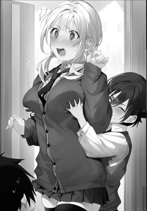 『俺の前では乙女で可愛い姫宮さん』より～ノエルちゃんの果実編～祭「ノエルちゃんのおっぱいはいつ触っても素晴らしいですなぁ」ノエル「ちょっと祭ちゃん!?いきなり揉まないでよぉ」祭「ユイ兄も一緒にどう?最高だぜ?」唯斗「いい加減にしろ」ノエル「唯斗さんも…揉みたいですか?」 