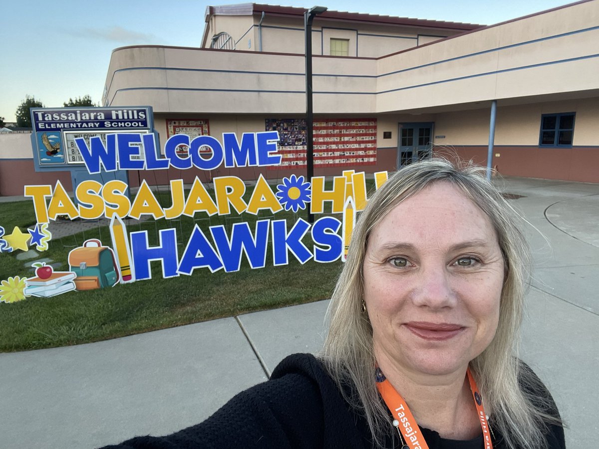 We cannot wait to welcome our Hawks back to campus today. Happy first day of school THE! ♥️Mrs Hurlburt and the THE Staff. #srvusdfirstday. #backtoschool #22-23