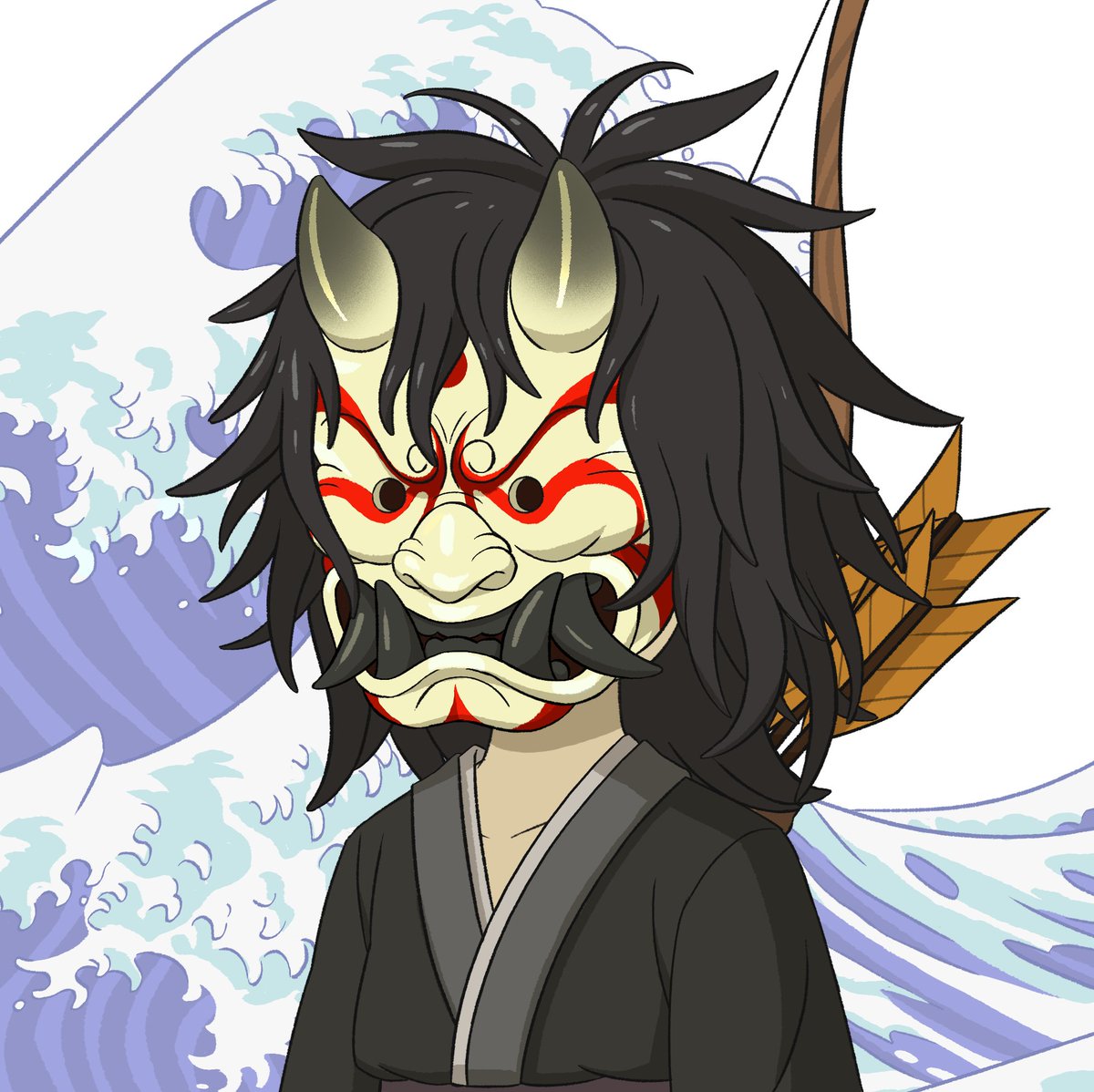 Eastern themed art is clad in intrigue and beauty 👹