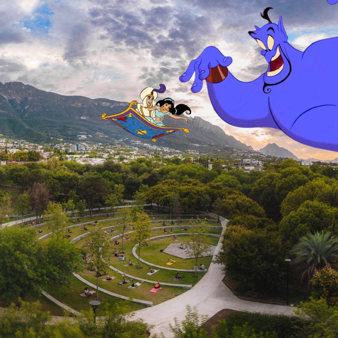 SanPedroNL's tweet photo. UN PLAN IDEAL 🧞♂️🎶🐒
¡Ven HOY a ver #Aladdin ✨ en #ParqueCinema! 🍿🎥
📍 Anfiteatro Parque #BosquesDelValle
⌚️ 8:30 P. M.
🎭 #CulturaSanPedro
🌲 @sanpedroparques
📽 @VideodromoMty https://t.co/1CMgXQ3mOJ