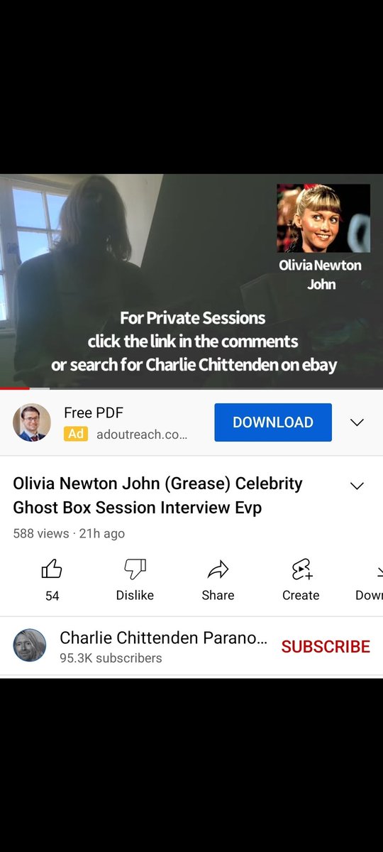 TheSpookyStuff's tweet photo. It was only a matter of time before the ghost box videos started emerging claiming to make contact with Olivia Newton-John's spirit. 

These videos are not only exploitative and disrespectful, they're also frauds. They have DECADES of audio of Olivia's voice to work with. https://t.co/kLOwTwGry0