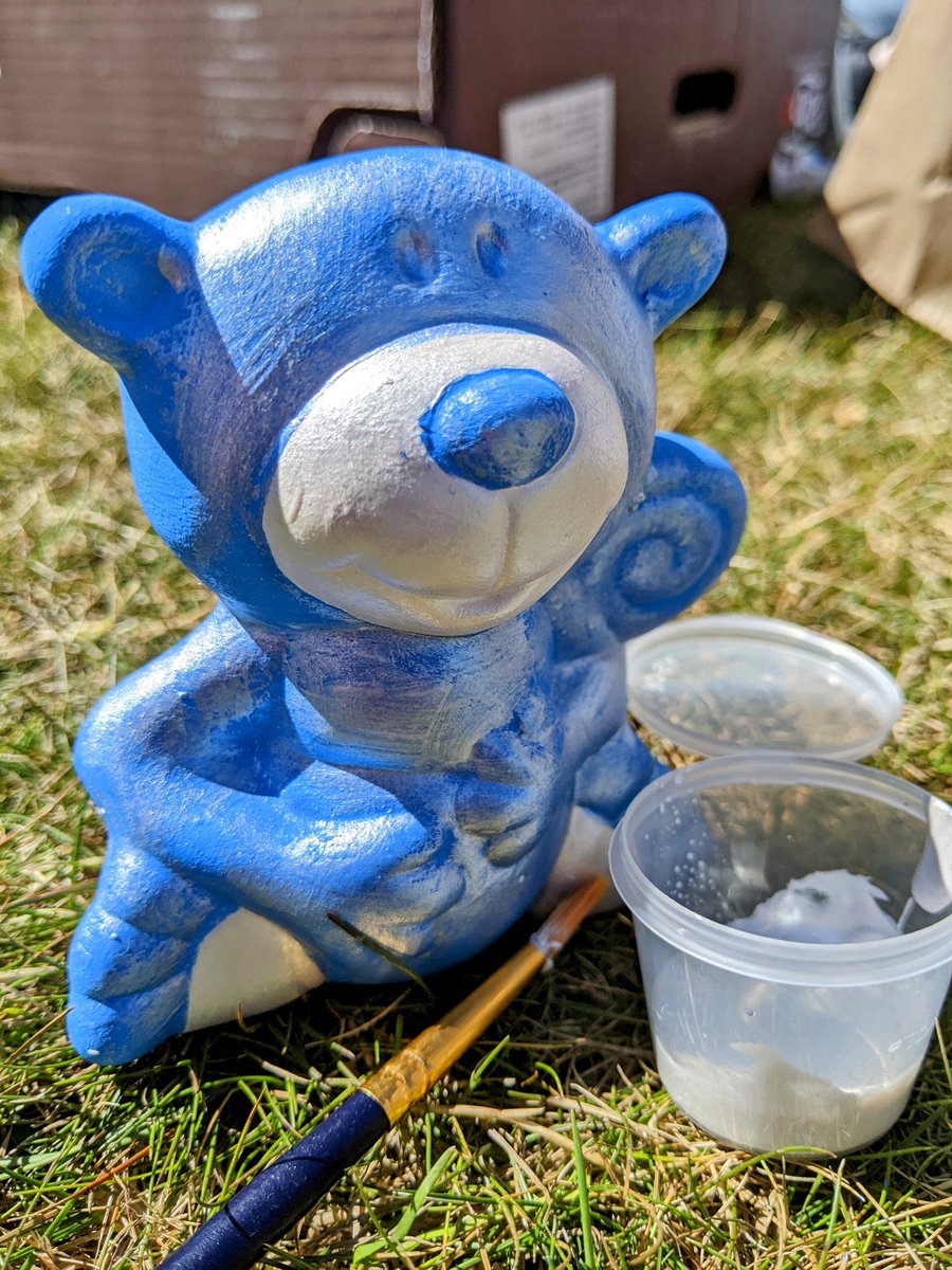 Claire_SAC's tweet photo. Fab afternoon at the park consulting with young carers & painting this wee guy βοΈ Lots of important feedback to work on! #SAYoungCarers #SASummer22 #youngcarers #participation @sahscp @InclusionSac @southayrshire https://t.co/dcPNhZbQuH