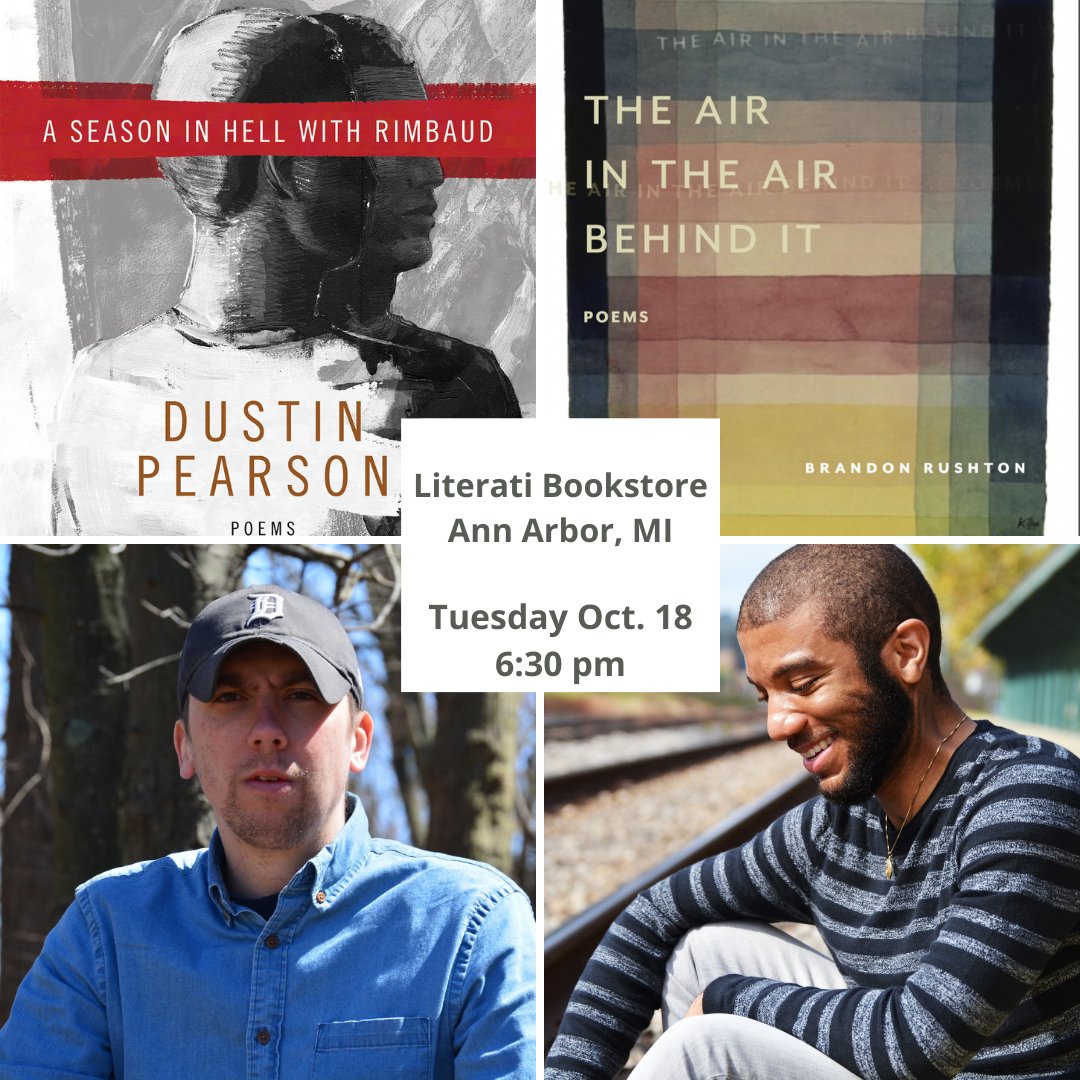 Might be a little early to post this, but I'm excited to do all the OhioMichiganChicago readings I can drive to this year. I've never been to Ann Arbor, so this reading will be extra special.