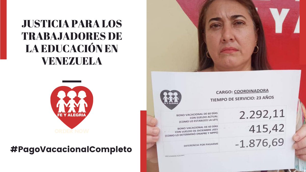 FeyAlegriaVE's tweet photo. En Fe y Alegría cumplimos, porque mantuvimos la señal abierta de 22 emisoras educativas; con campañas sobre ciudadanía, DDHH, cuidado de la vida. Y colocamos en la agenda noticiosa la situación de las comunidades.  #PagoVacacionalCompleto #BonoVacacionalYRecreacionalYa #10Ago https://t.co/dC7Y8A60aa