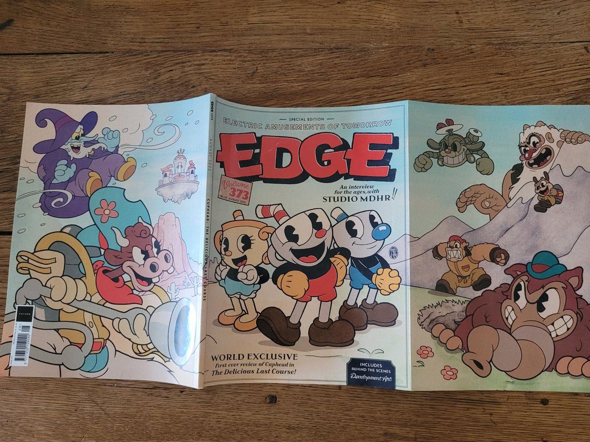 Rewildom's tweet photo. Edge cover, so beautiful ! With great content too.
@edgeonline #videogames https://t.co/U4Cl4xNbBt