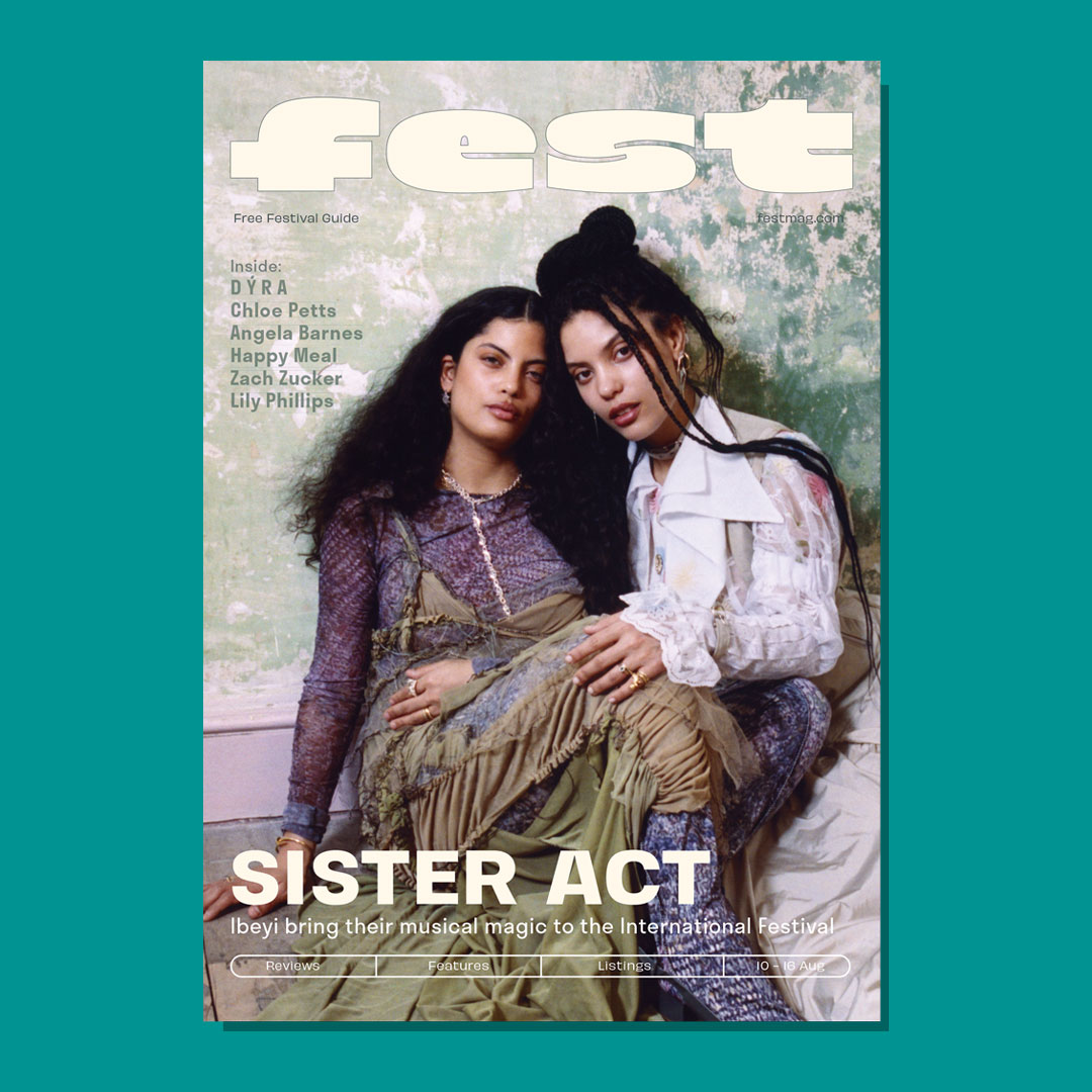 Fest Magazine (@festmag) on Twitter photo ISSUE ONE OUT TODAY 🎉🎉🎉
<a href="/IbeyiOfficial/">Ibeyi</a> on the cover ahead of their <a href="/edintfest/">Edinburgh International Festival</a> gig at <a href="/LeithTheatre/">Leith Theatre</a>
Inside, <a href="/Zach_Zucker/">zach zucker</a> @JoCliffordPlays <a href="/StefaniaLicari/">Stefania Licari</a> @angelabarnes <a href="/kiripritchardmc/">Kiri Pr'chard-McLean</a> @comcompod, reviews, hour-by-hour listings AND <a href="/FringeDog/">fringe dog</a>
FREE, get it across #edfringe ISSUE ONE OUT TODAY 🎉🎉🎉
<a href="/IbeyiOfficial/">Ibeyi</a> on the cover ahead of their <a href="/edintfest/">Edinburgh International Festival</a> gig at <a href="/LeithTheatre/">Leith Theatre</a>
Inside, <a href="/Zach_Zucker/">zach zucker</a> @JoCliffordPlays <a href="/StefaniaLicari/">Stefania Licari</a> @angelabarnes <a href="/kiripritchardmc/">Kiri Pr'chard-McLean</a> @comcompod, reviews, hour-by-hour listings AND <a href="/FringeDog/">fringe dog</a>
FREE, get it across #edfringe