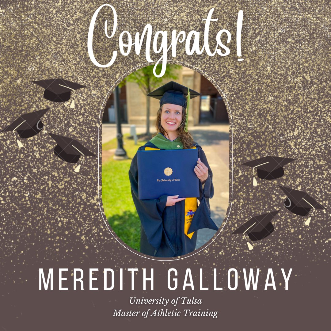 NATASLCreps's tweet image. Congratulations Meredith Galloway for graduating with a degree in Athletic Training!  Thank you for all your hard work with the SLC! Today we celebrate you!  We are so proud of you and can't wait to see what you will accomplish! 
#SLCGRADUATES2022 #NATASLC