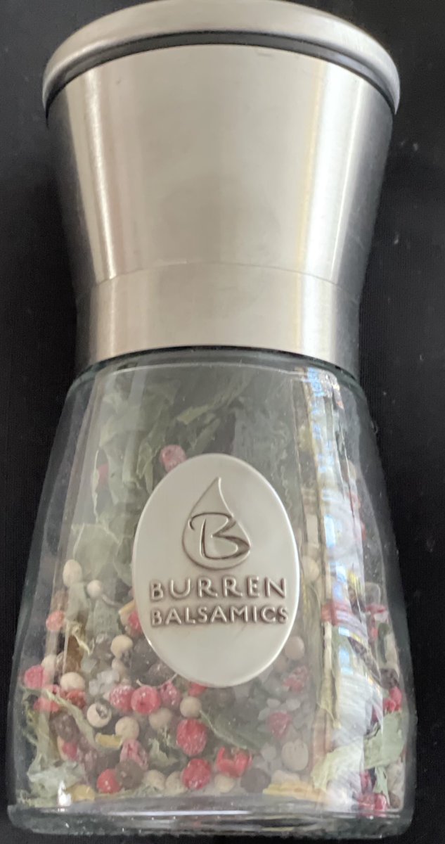 ⁦@BurrenBalsamics⁩ another nifty idea - a wild garlic pepper mill @smartidea #lovelocalinnovation