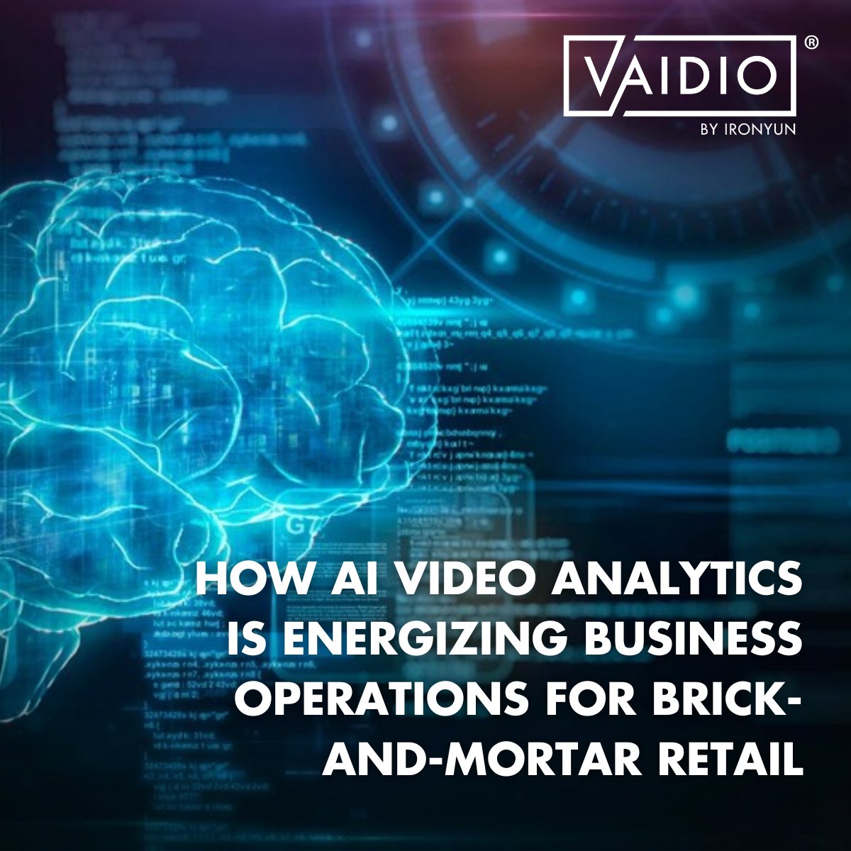 AI video analytics can provide the valuable information brick-and-mortar retailers need to enhance their in-store customer experience.

Learn how AI video analytics is energizing business operations for brick-and-mortar retail: bit.ly/3JoeEN0

#AIVideoAnalytics #Retail