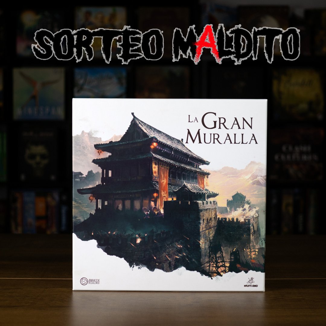 Maldito Games (@MalditoGamesES) on Twitter photo 2022-08-10 14:01:55 🔴SORTEO🔴 Con motivo del lanzamiento de LA GRAN MURALLA os proponemos un nuevo #sorteomaldito !!🎉🎉 Para participar debéis: 🔺Sigue la cuenta @MalditoGamesES 🔺Retwittear 🔺Menciona 3 personas con las que jugarías El ganador/a se anunciará el 16/08/22 ¡Mucha suerte! 🔴SORTEO🔴 Con motivo del lanzamiento de LA GRAN MURALLA os proponemos un nuevo #sorteomaldito !!🎉🎉 Para participar debéis: 🔺Sigue la cuenta @MalditoGamesES 🔺Retwittear 🔺Menciona 3 personas con las que jugarías El ganador/a se anunciará el 16/08/22 ¡Mucha suerte!