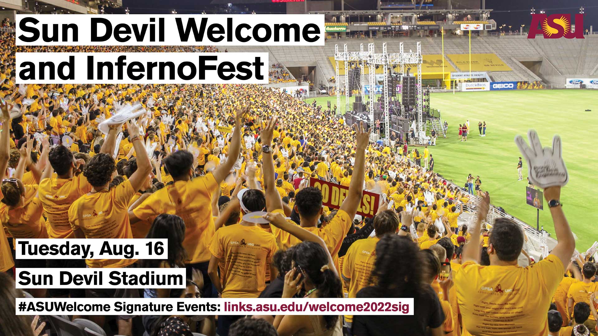 CISAASU on Twitter "Sun Devil and InfernoFest 8/16 7 p.m