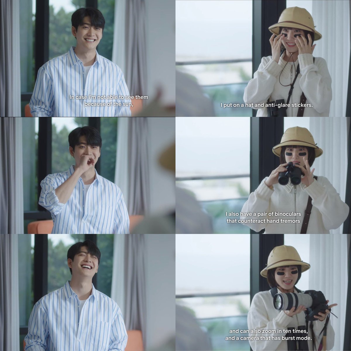 4sonee's tweet photo. lee junho is literally so whipped for his girlfriend I cannot with this man just the way he is looking at her with those eyes and smiling+laughing over how cute she is 🥺

#ExtraordinaryAttorneyWoo 
#ExtraordinaryAttorneyWooEp13 https://t.co/GVN6ttcOCa