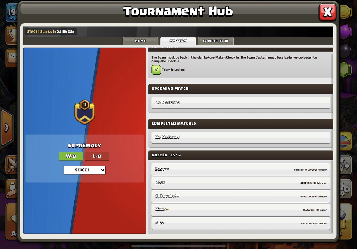 Time to ROCK! 🔥
#ClashWorlds2022