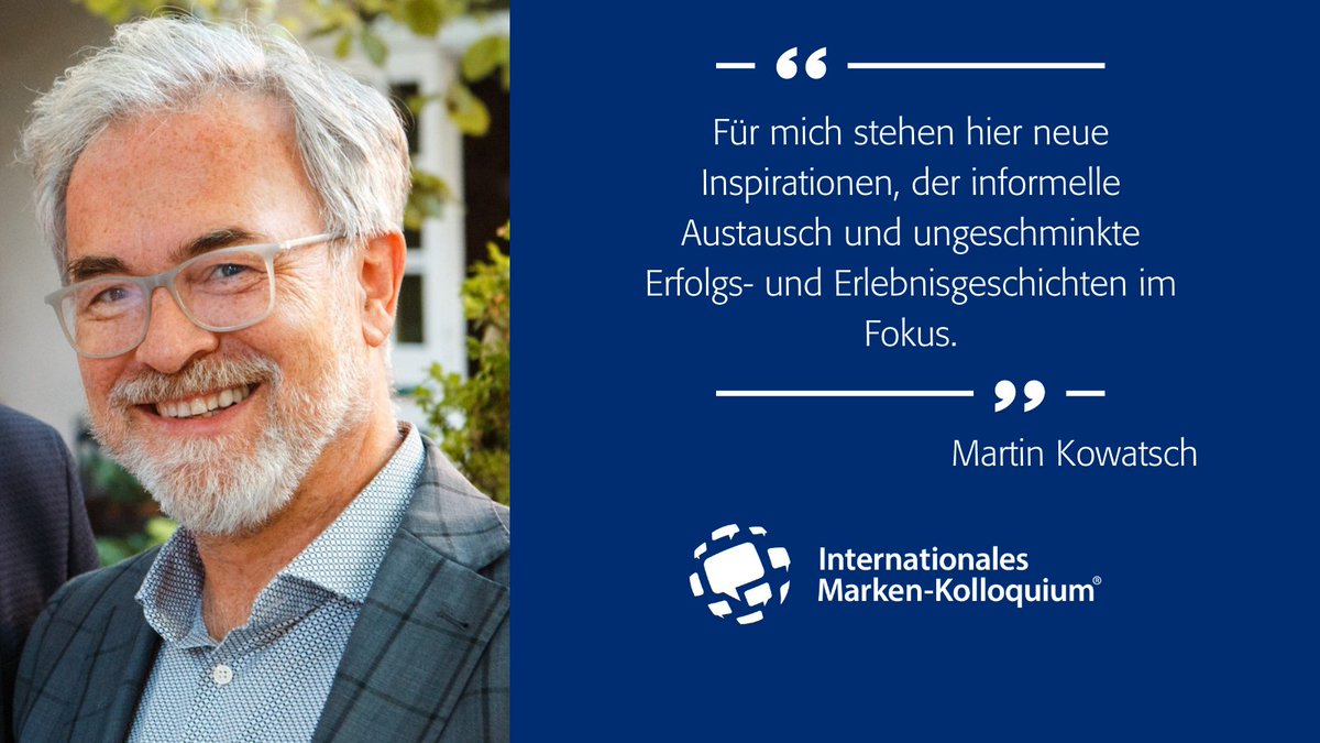 Beim #IMK stehen neben hochkarätigen Vorträgen auch der informelle Austausch und ungeschminkte Erlebnisgeschichten im Fokus. Ein Grund mehr, warum Martin Kowatsch, Geschäftsführer Hhismark Group in Österreich, langjähriger Teilnehmer in Seeon ist. Mehr: mandat.de/imk/