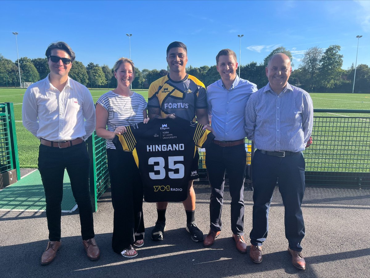 We are really pleased to sponsor Ata Hingano from @YorkKnightsRLFC. You are a great addition to the team, and we wish you every success.