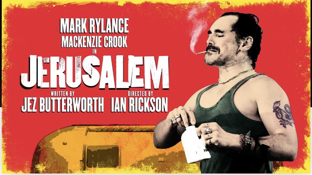 Yesterday afternoon I watched the best play to hit the West End in years. An absolutely ‘outstanding’ performance from #MarkRylance a day later and it’s still with me. We all laughed, cried and then stood on our feet and applauded. Thankyou !!! <a href="/JerusalemPlay/">Jerusalem The Play</a> @MarkRylanceInfo