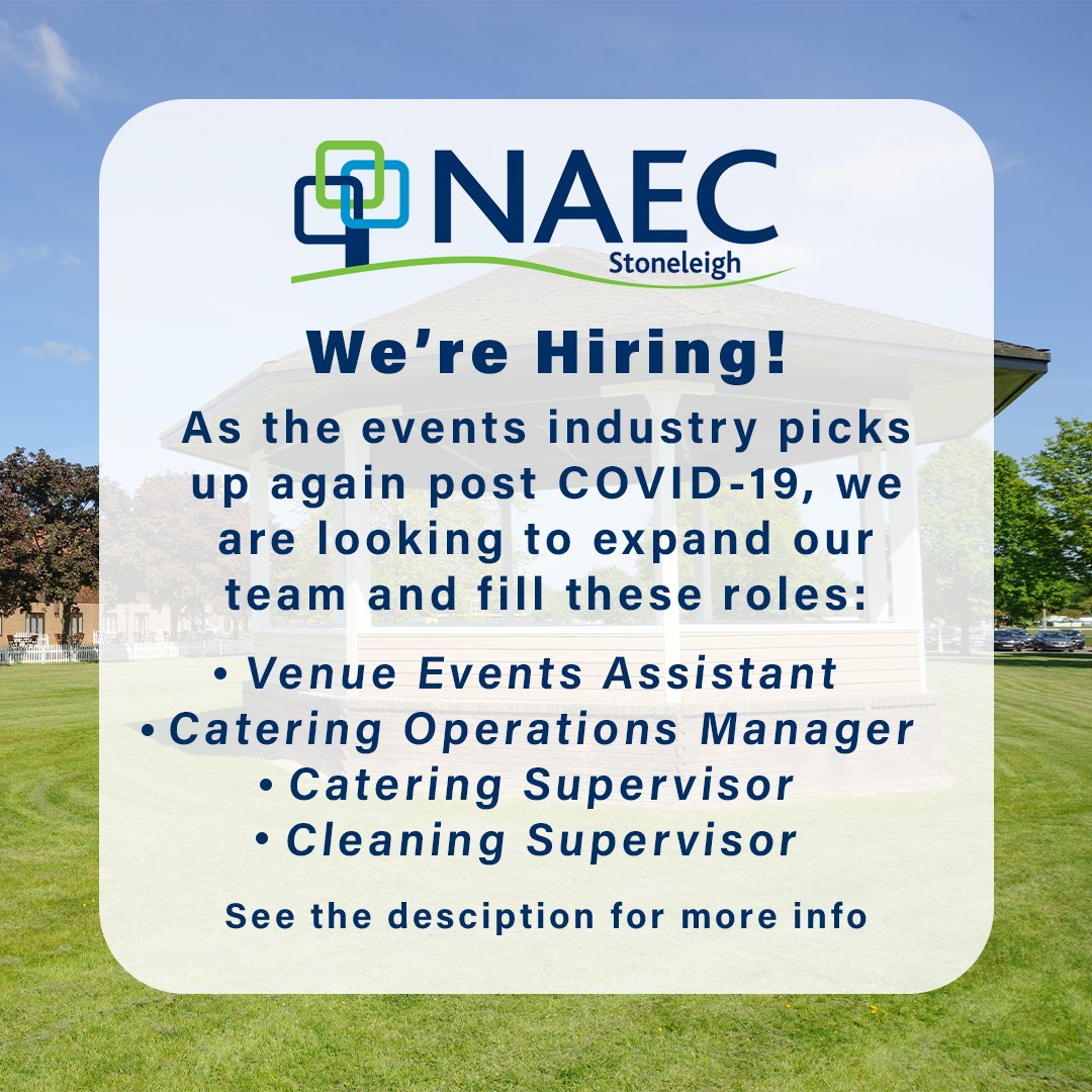 Are you looking for a new opportunity to work in the events industry? Due to rapid growth in the post-COVID events space, we are hiring for multiple positions!

Take a look at what we have to offer and submit your application today! 👉 lnkd.in/eND6_eiW