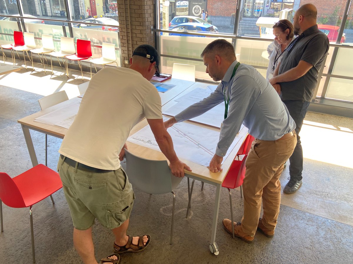 LimerickCouncil's tweet image. Our #ActiveTravelLimerick team held a drop-in session today on the proposed TUS to City Active Travel scheme. 

We will be hosting a second drop-in session: 

📅Wed 24 Aug 2022
🕐 5pm to 7pm 
📍Citizen Innovation Lab, UL City Campus, Sarsfield St.