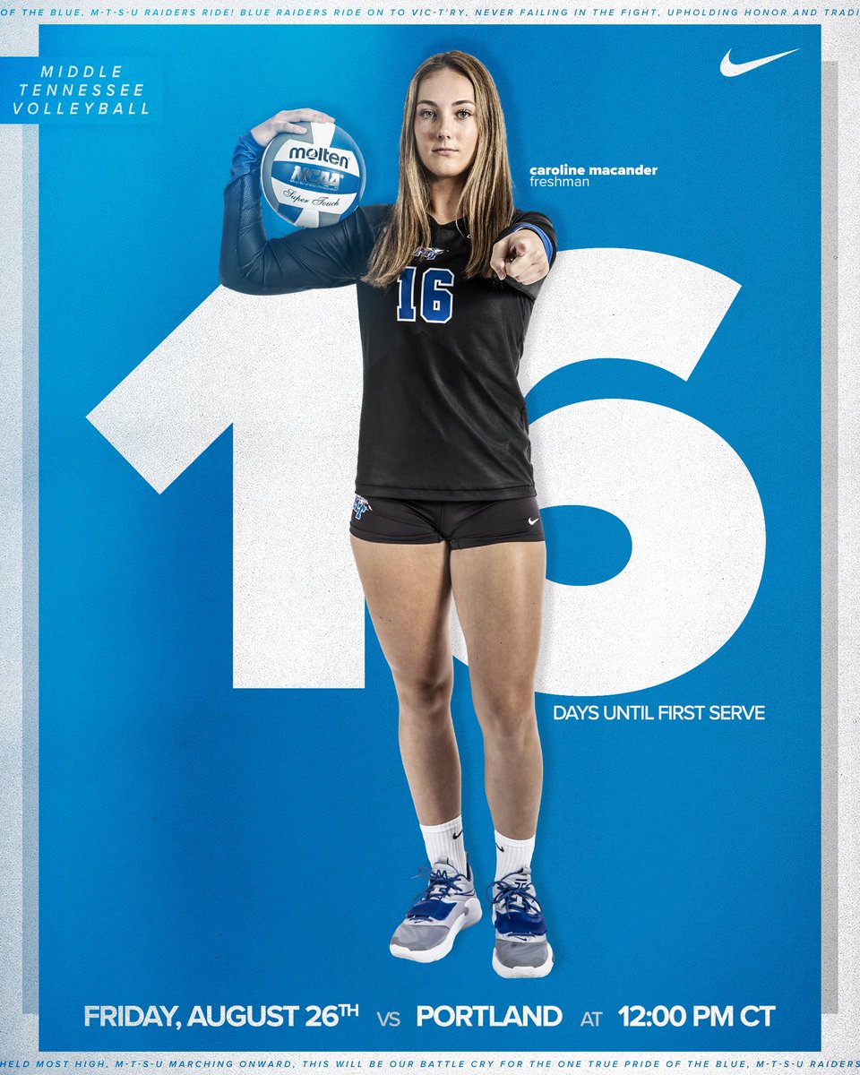 Middle Tennessee Volleyball tweet media