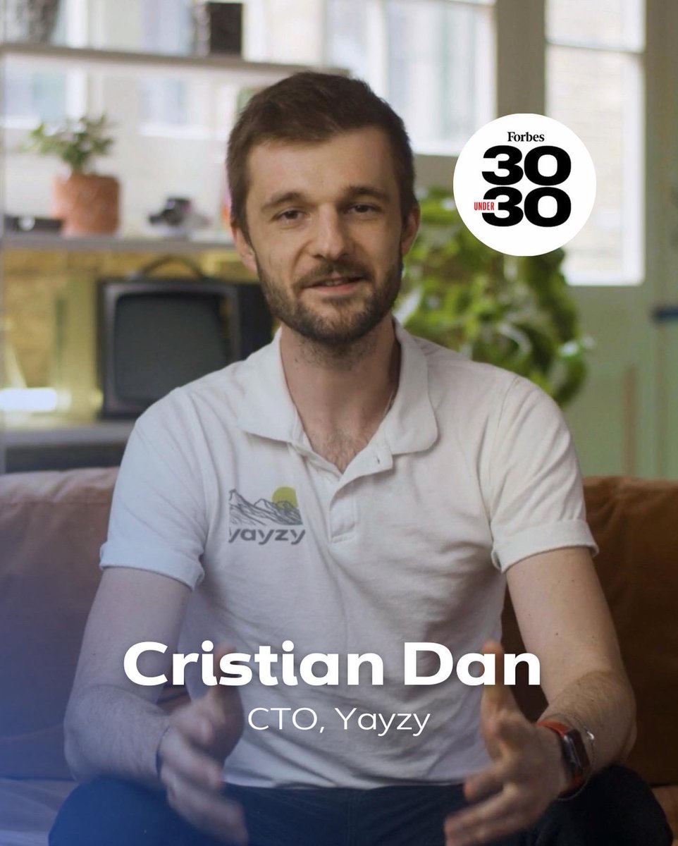 Did you know our CTO Cristian Dan is on the #30under30 <a href="/Forbes/">Forbes</a> Romania list? We are on their radar 👀📲 so they wrote an article about us www-forbes-ro.translate.goog/yayzy-a-ajuns-…

We are so proud of our team! 

Let’s keep spreading the Yayzy cheer ✨

#forbes #fintech