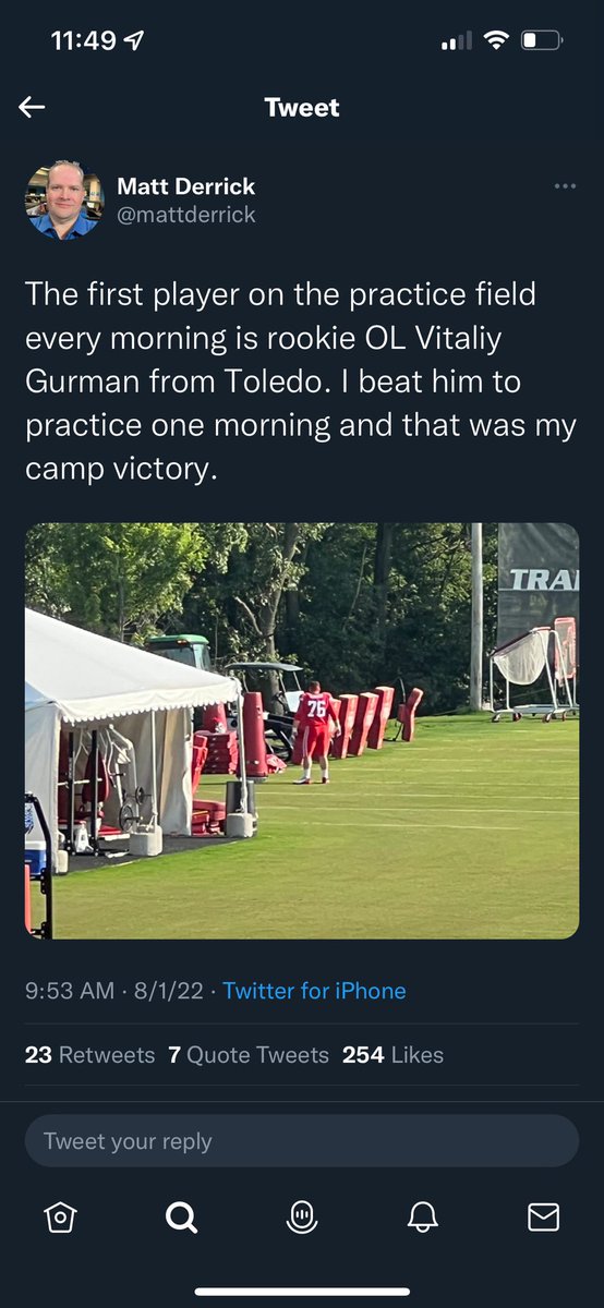 RangerFBFamily's tweet photo. Current Rangers take note of this former Spencerport football player Vitaliy Gurman. If you want to achieve your goals, go out and make it happen. No one will EVER hand you anything. Earn it !!!! https://t.co/TeF8UKNE6p