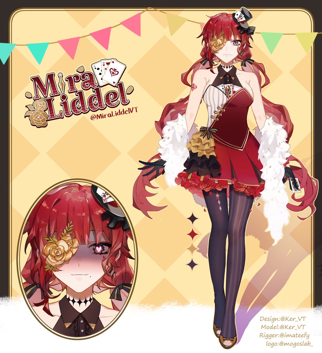 Mira Liddel ♠️❤️ REBRAND ARC tweet media