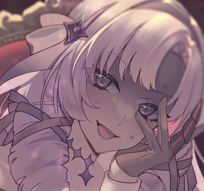 #サロメ百万展 余裕とアセアセのサロメ嬢、迷いどちらものせてしまいますわ～～～! 