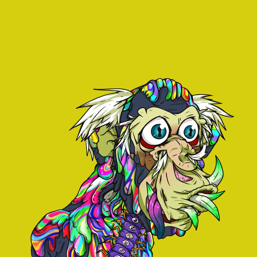 Blue11 (@blue11art) on Twitter photo To show the art of @kuchuya_ART which has been created with the <a href="/GrandpaApeCC/">Grandpa Ape Country Club</a> , here an example of a Grandpa which was just applied with an M2 serum. This is collectable art. Zoom in for the detail. #GACC To show the art of @kuchuya_ART which has been created with the <a href="/GrandpaApeCC/">Grandpa Ape Country Club</a> , here an example of a Grandpa which was just applied with an M2 serum. This is collectable art. Zoom in for the detail. #GACC
