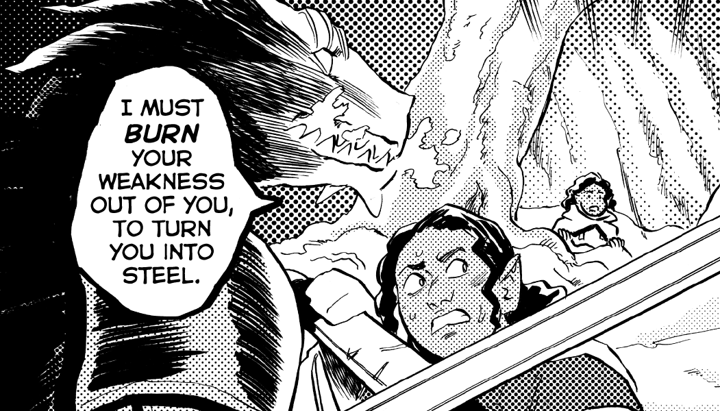 Get ready to join siblings Illarys and Talbot on the run from some very menacing bounty hunters in <a href="/JorgeSantiagoJr/">Jorge Santiago Jr in Hollow Form</a>'s gorgeous and tense comic - Illarys!!