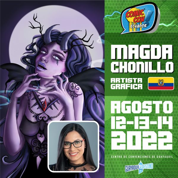 ComicConEc's tweet image. El talento nacional como siempre estará presente en Comic Con Ecuador 2022.
Este año tendremos un panel de los más talentosos artistas ecuatorianos y podremos deleitarnos con su trabajo.
Ellos nos acompañarán este 12, 13 y 14 de agosto en esta edición de Comic Con Ecuador
