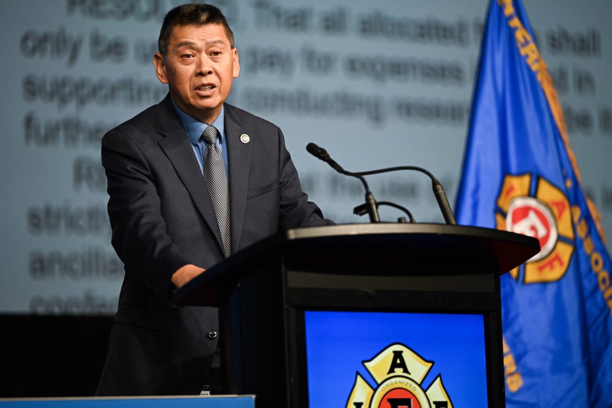 Welland Firefighters L481 🇨🇦 (@wpffa_481) on Twitter photo IAFF LEADERS BOLDLY MOVE TO FUND CANCER RESEARCH; Delegates and alternates unanimously approved a resolution to provide $500,000 annually to expand and strengthen the IAFF’s ongoing fight against occupational cancer. @IAFFNewsDesk <a href="/Iaff2022/">IAFF Convention 2022</a> <a href="/IAFFCanada/">IAFF Canada Fire Fighters - Pompiers AIP Canada</a> IAFF LEADERS BOLDLY MOVE TO FUND CANCER RESEARCH; Delegates and alternates unanimously approved a resolution to provide $500,000 annually to expand and strengthen the IAFF’s ongoing fight against occupational cancer. @IAFFNewsDesk <a href="/Iaff2022/">IAFF Convention 2022</a> <a href="/IAFFCanada/">IAFF Canada Fire Fighters - Pompiers AIP Canada</a>