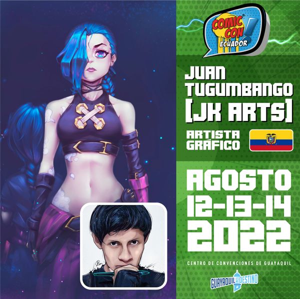 ComicConEc's tweet image. El talento nacional como siempre estará presente en Comic Con Ecuador 2022.
Este año tendremos un panel de los más talentosos artistas ecuatorianos y podremos deleitarnos con su trabajo.
Ellos nos acompañarán este 12, 13 y 14 de agosto en esta edición de Comic Con Ecuador