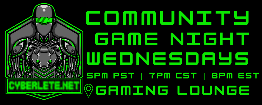 Cyberlete's tweet photo. TONIGHT! https://t.co/l9P1kJEIJT
#GamersUnite #HGTPGAMING #CYBERLETE #CHEATERSBEWARE https://t.co/dctDivzRub