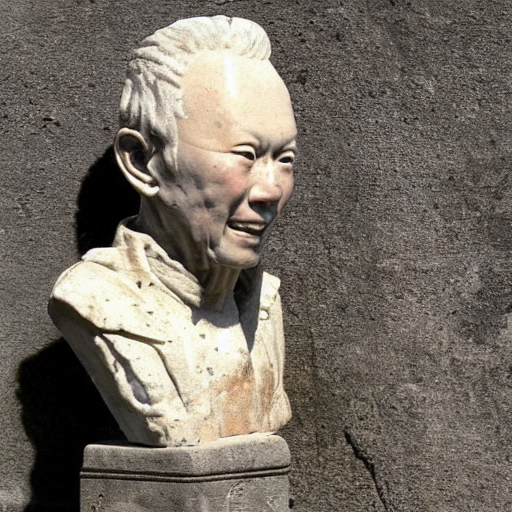 sonicfields's tweet photo. Some #stablediffusions:
Bust of LKY found in the ruins of Pompeii https://t.co/z66HBDiVey