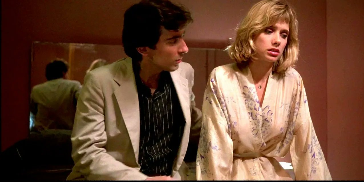 A very happy birthday to Rosanna Arquette. Pictured here with Griffin Dunne in After Hours, 1985. 