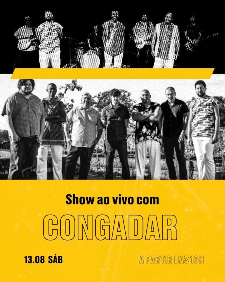 congadar's tweet photo. Sábado a gente volta a BH para tocar no Sula, um espaço foda no centrão de BH, que fica no vão do Edificil Sulamérica, na Afonso Pena.
O evento começa às 16h.
E é GRATUITO!
#bh #sulabh #congadar #eventoembh #belohorizonte https://t.co/tLpufwCo9H