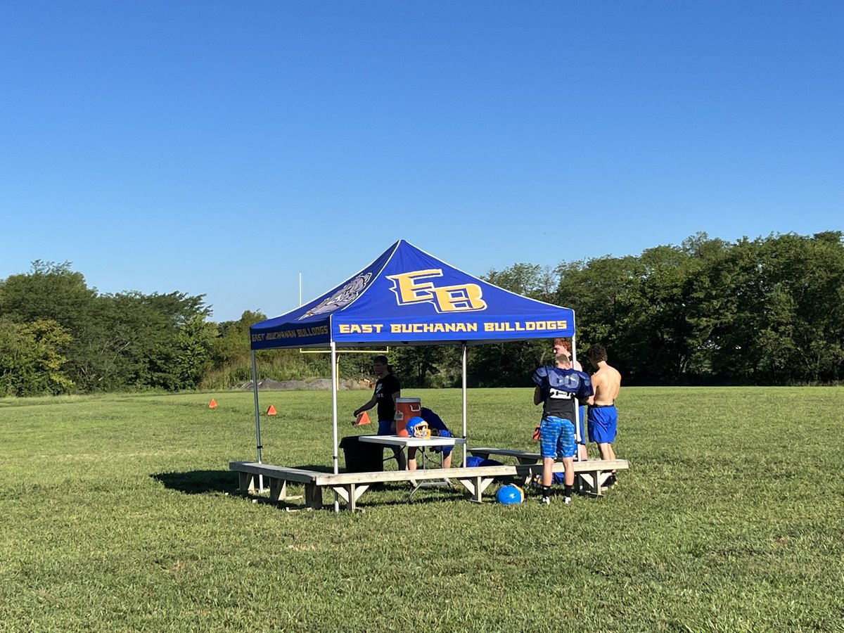 Tommy Rezac (@tommymwsu) on Twitter photo It’s not #Chiefs camp, but I’m at the practice of another title contender - East Buchanan 🏈
The defending Class 1 champs are ready to prove themselves again with 10 starters back on defense & all state RB <a href="/TrevorKlein20/">Trevor Klein</a> in the backfield.
Preview later <a href="/StJosephPost/">St Joseph Post</a> & <a href="/680KFEQ/">680 KFEQ</a>! It’s not #Chiefs camp, but I’m at the practice of another title contender - East Buchanan 🏈
The defending Class 1 champs are ready to prove themselves again with 10 starters back on defense & all state RB <a href="/TrevorKlein20/">Trevor Klein</a> in the backfield.
Preview later <a href="/StJosephPost/">St Joseph Post</a> & <a href="/680KFEQ/">680 KFEQ</a>!