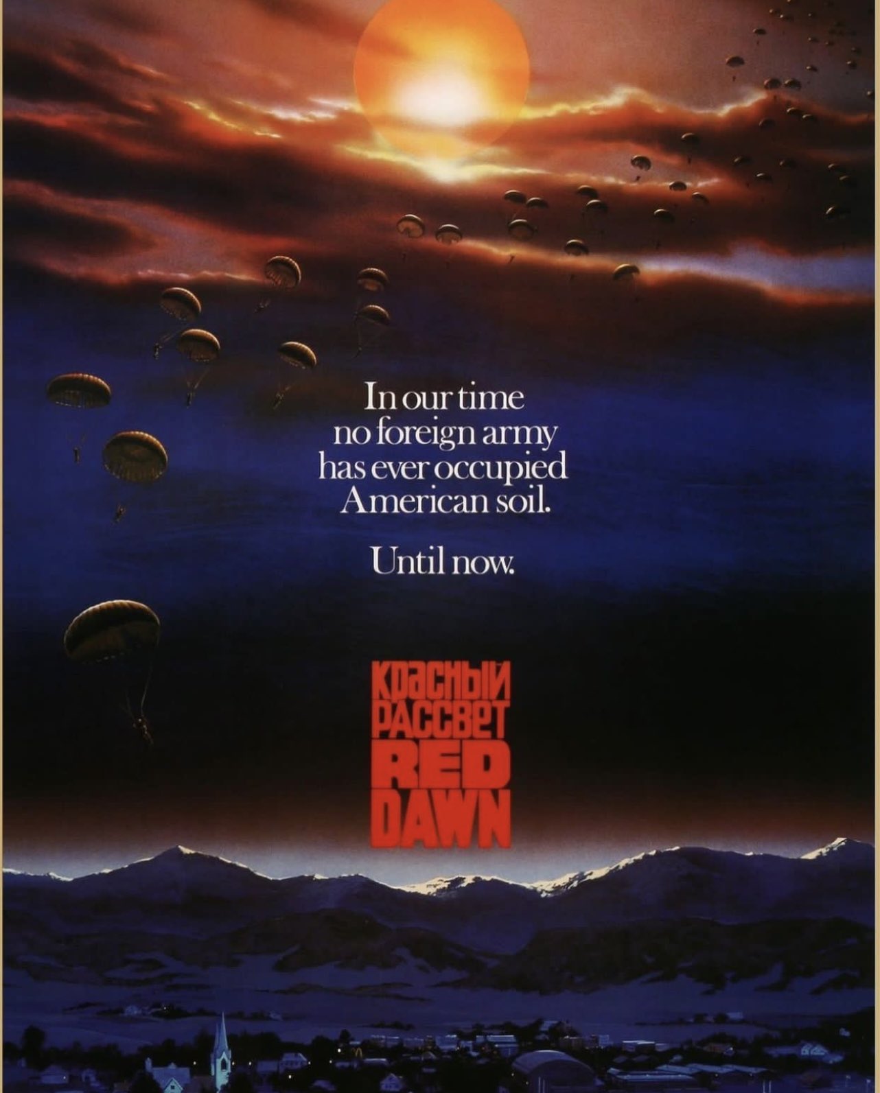 Red Dawn Poster 2022