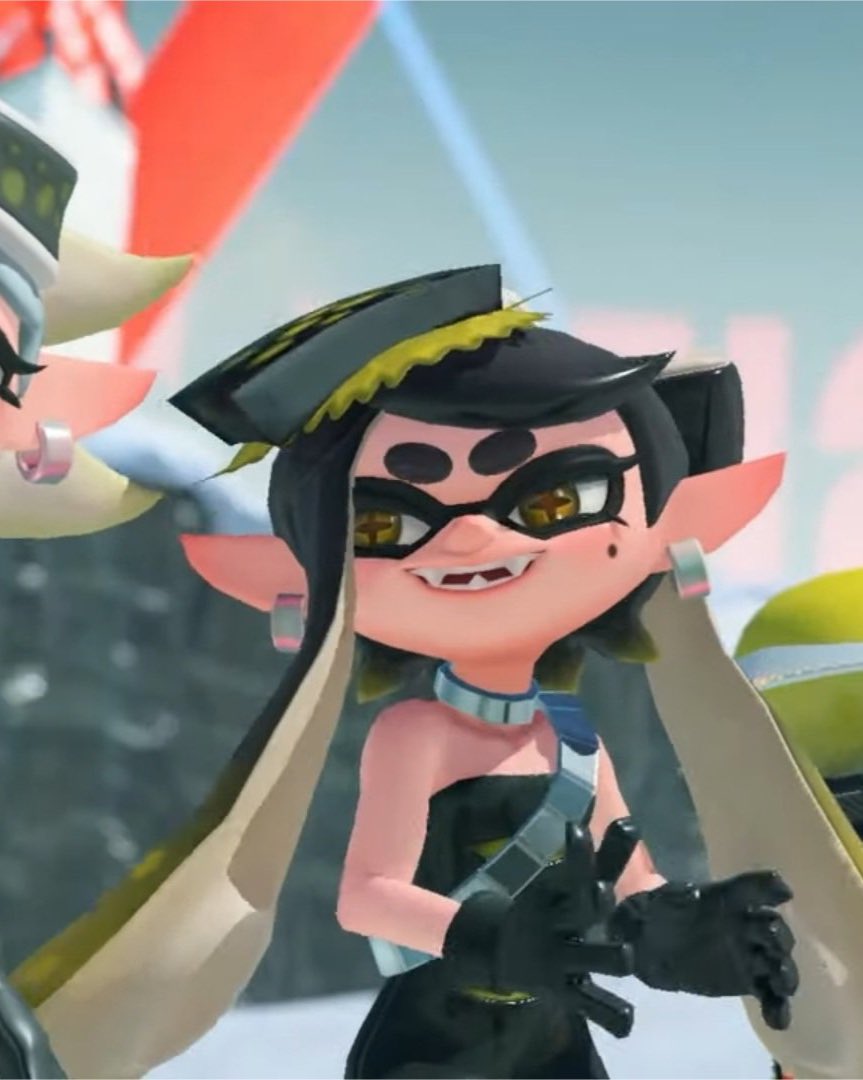 AngBerryGal's tweet photo. Callie in Splatoon 3 appreciation! 💛💛💛 https://t.co/qQMqNHoKys