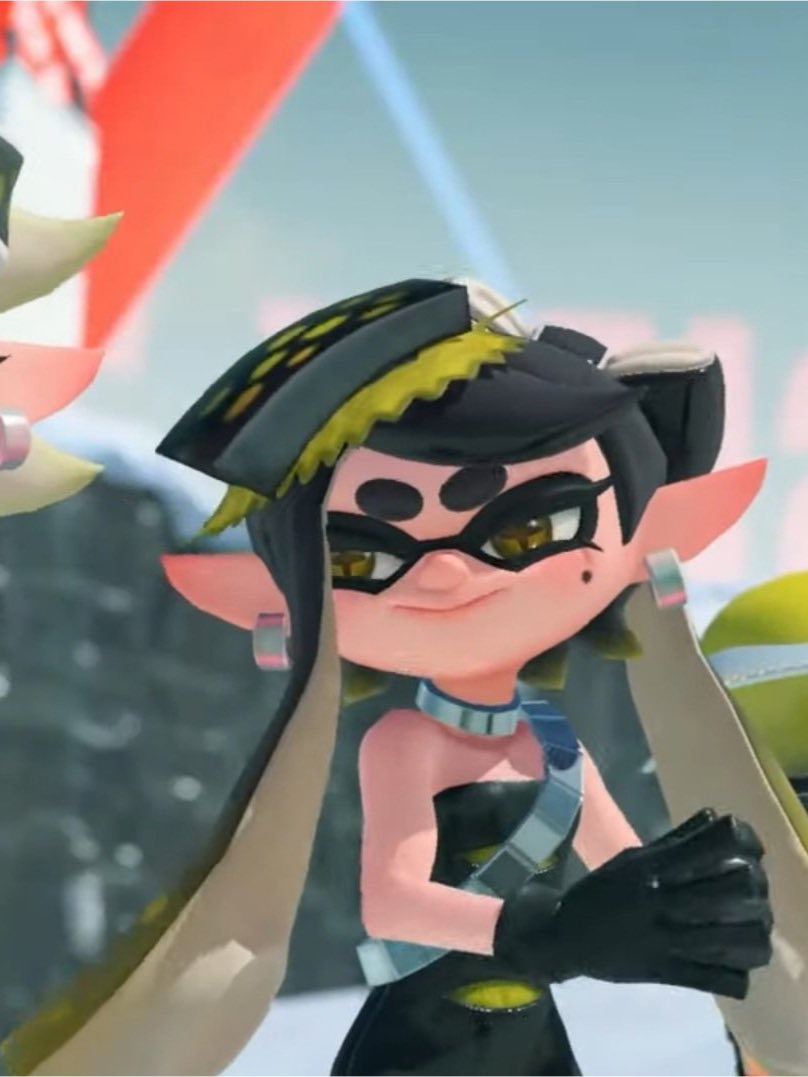 AngBerryGal's tweet photo. Callie in Splatoon 3 appreciation! 💛💛💛 https://t.co/qQMqNHoKys