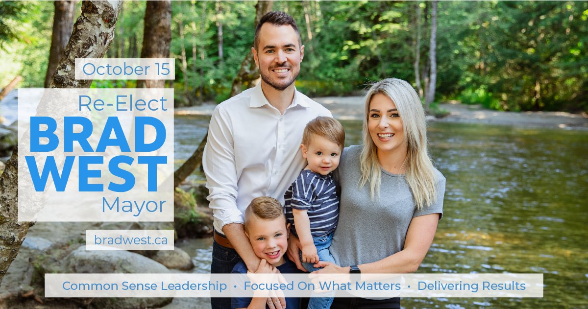 BradWestPoCo's tweet image. I&apos;m excited to share that I will be seeking re-election as Mayor of Port Coquitlam. Serving as Mayor of our community has truly been the honour of my life &amp;amp; I&apos;ve worked hard to live up to that honour by representing the people of Port Coquitlam to the very best of my ability.