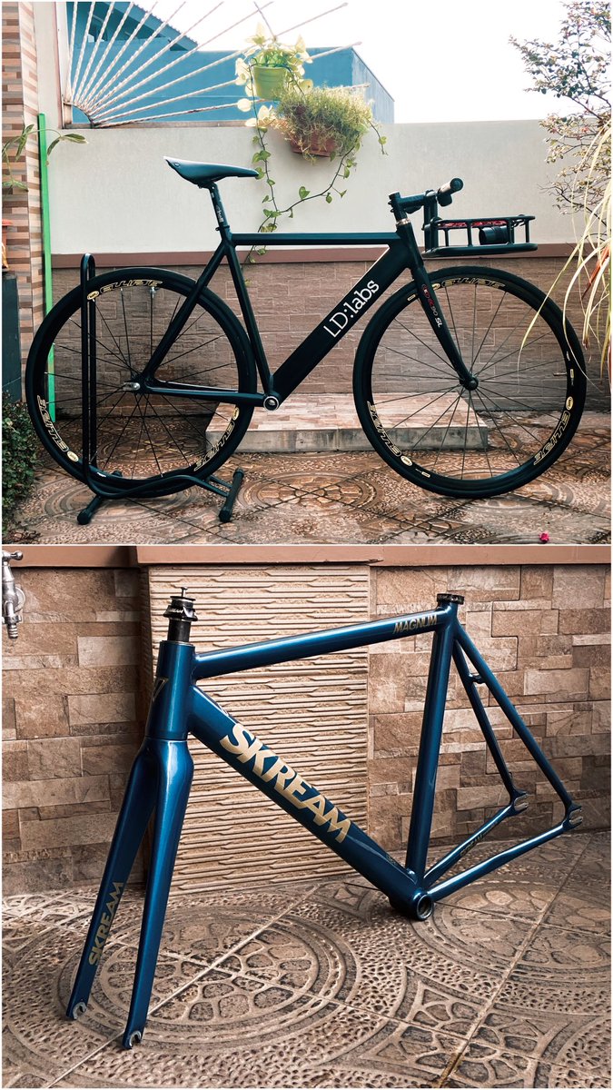dnnydaol's tweet photo. Wts :
1. Frameset LD Labs sz 50 fork ec 90 sl bawaan. Hs ldg bawaan. Kondisi oke banget. Oripaint. Harga 6.500.000 nego.

2. Frameset skream magnum 2.0 turqoise size 53.5 (S). Hs sc bawaan skream. Harga 6.500.000. Kondisi oke. Harga 6.500.000 nego.

Lokasi Depok. #fnfjb https://t.co/xnpUwjZLny